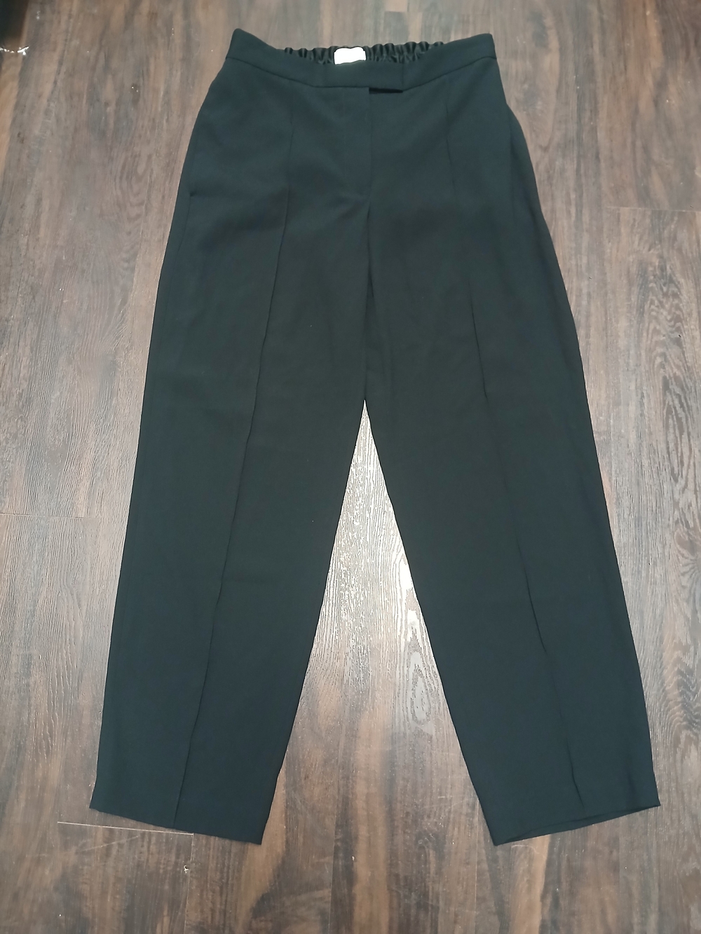 Babaton Black Straight-Leg Dress Pants